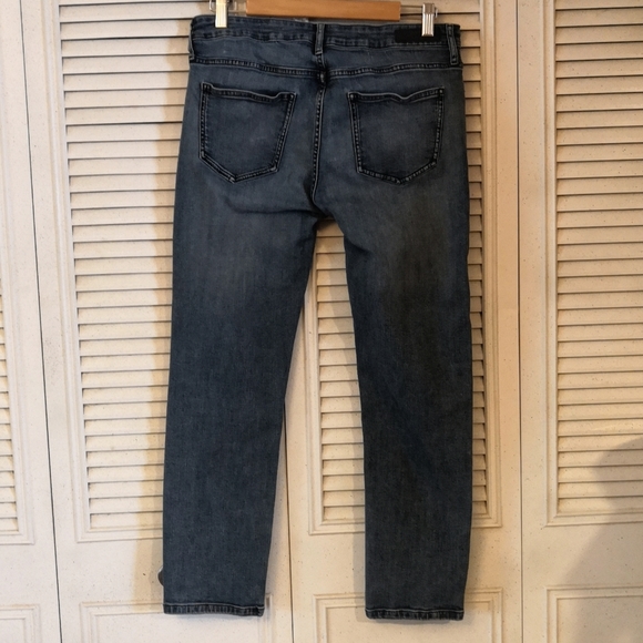 Calvin Klein Slim BF Jeans - Sz 8 Medium Wash - Picture 2 of 5
